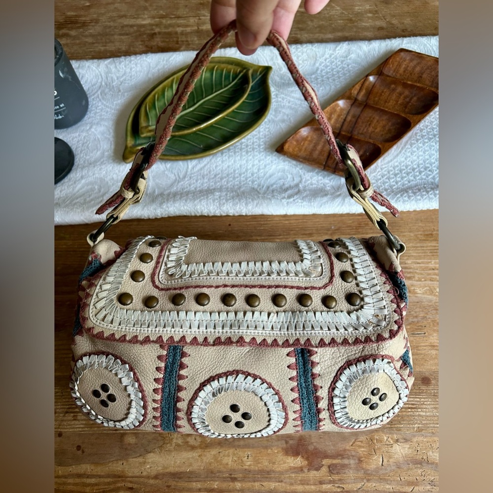 Whistles Bohemian Leather Shoulder Bag